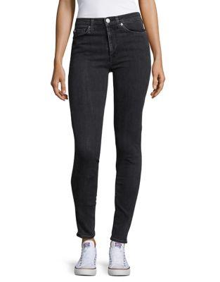 Hudson Jeans Barbara Mid-rise Skinny Jeans