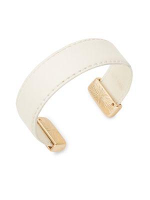 Design Lab Lord & Taylor Faux Leather Cuff Bracelet
