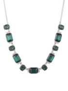 Givenchy Silvertone & Crystal-embellished Necklace