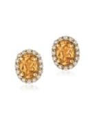 Le Vian Diamond & 14k Yellow Gold Earrings