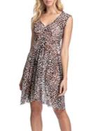Profile By Gottex Wild Thing Leopard Coverup Dress