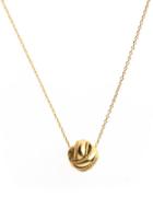 Lord & Taylor 18k Gold Over Sterling Silver Sliding Knot Necklace
