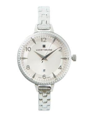 Lucky Brand Torrey Stainless Steel Skinny Bracelet Watch