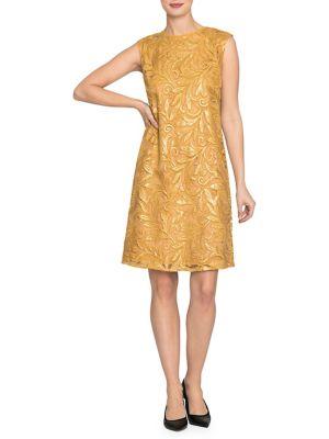 Nic+zoe Sequin Lace Shift Dress