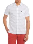 Lacoste Striped Slim-fit Button-down Shirt