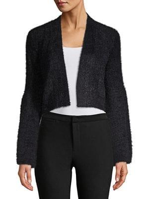 Calvin Klein Fuzzy Long Sleeve Cardigan