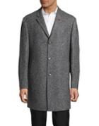 Tailored Wool-cashmere Car Coat