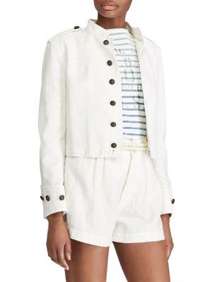 Polo Ralph Lauren Slim Fit Cotton Officer's Jacket