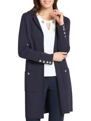 Tommy Hilfiger Long-sleeve Open Sweater