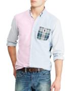 Polo Big And Tall Oxford Button-down Cotton Shirt