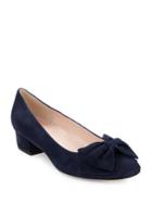 Kate Spade New York Molly Suede Pumps With Bow Accent