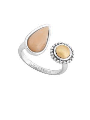 Lucky Brand Hacienda Heat Two-tone Asymmetrical Ring