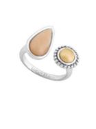 Lucky Brand Hacienda Heat Two-tone Asymmetrical Ring