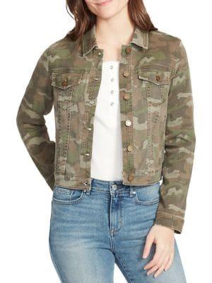 William Rast Lenna Camo Denim Jacket