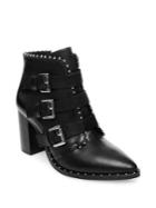Steve Madden Humble Buckle Leather Booties