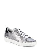 Meline Star-print Lace-up Sneakers