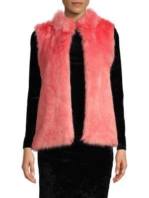 Michael Michael Kors Faux Fur Sweater Vest