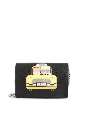 Karl Lagerfeld Paris Nyc Taxi Crossbody Bag