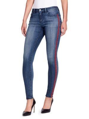 Skinny Girl Skinny Bowery Hidden Message Jeans