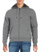 Michael Kors Solid Hooded French Terry Hoodie