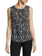 Calvin Klein Dotted Sleeveless Top