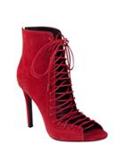 Kendall + Kylie Ginny Suede Lace-up Boots