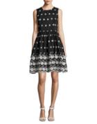 Tommy Hilfiger Daisy Vine Embroidered Dress