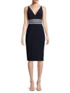 Xscape Sleeveless Sheath Dress