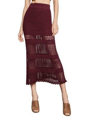 Bcbgmaxazria Knit Midi Skirt