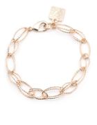 Anne Klein Diamond-cut Goldtone Flex Bracelet