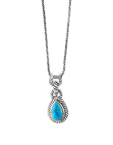 Effy Turquoise Goldplated Sterling Silver Necklace