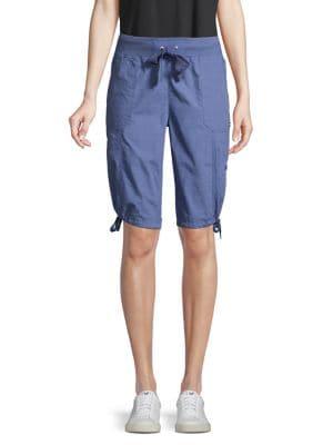 Tommy Hilfiger Performance Convertible Drawstring Cargo Shorts