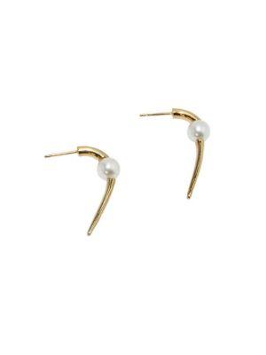 Michelle Campbell Small Faux Pearl-embellished Stud Earrings