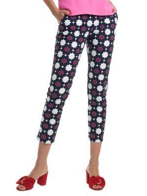 Trina Turk Shangri La Moss Cropped Pants