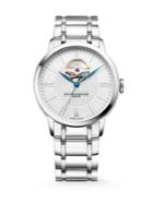 Baume & Mercier Classima 10275 Open Balance Stainless Steel Bracelet Watch