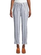 Jones New York Self-tie Linen Pants