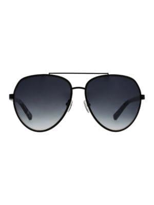 Kendall + Kylie 61mm Oversized Aviator Sunglasses