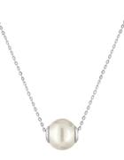 Majorica 12mm White Pearl & Sterling Silver Pendant Necklace