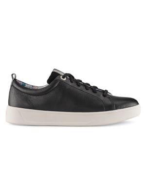 Cougar Bloom Leather Lace-up Sneakers