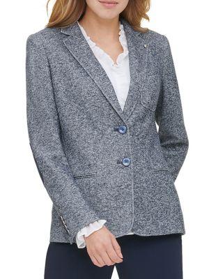Tommy Hilfiger Two-button Sweatshirt Jacket