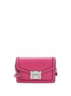Karl Lagerfeld Paris Hermine Chainlink Leather Crossbody Bag