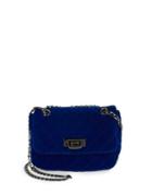 Design Lab Lord & Taylor Quilted Velvet Crossbody