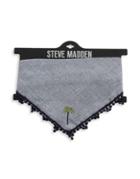 Steve Madden Embroidered Convertible Handkerchief Scarf