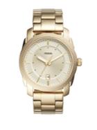 Fossil Yellow Goldtone Stainless Steal Bracelet Watch