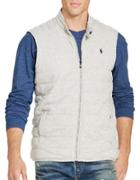 Polo Big And Tall Quilted Jersey Vest