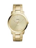 Fossil The Minimalist Three-hand Goldtone Stainless Steel Watch