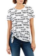 True Religion Tie Side Tee