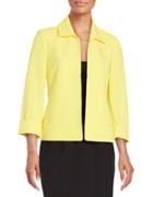 Nipon Boutique Open-front Blazer