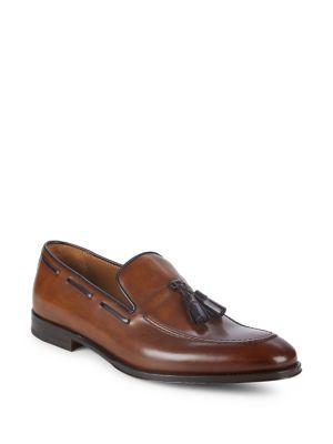 Bruno Magli Fabiolo Leather Dress Loafers