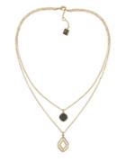 Laundry By Shelli Segal Geometric Two-row Necklace
